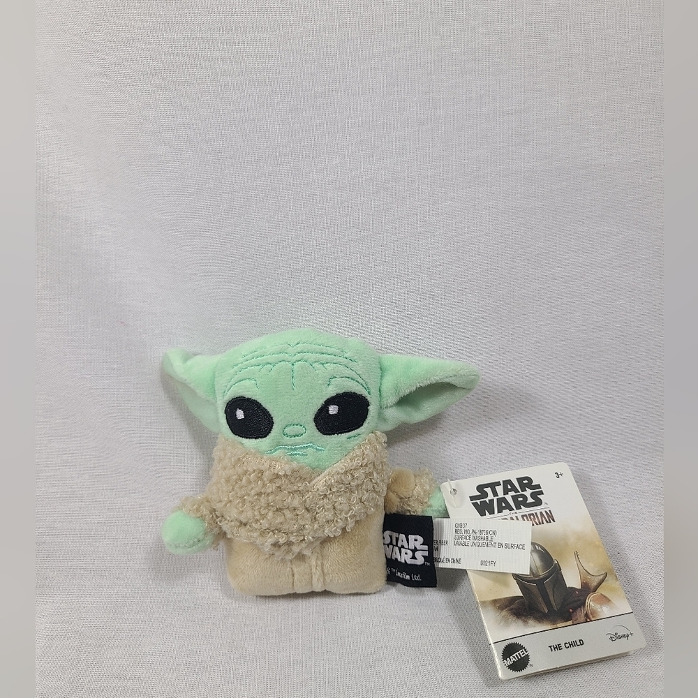 Starwars the Mandalorian The child baby yoda small plush- New with tags